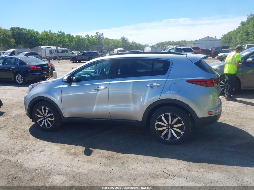 VIN KNDPNCAC2J7422631 2018 KIA SPORTAGE EX