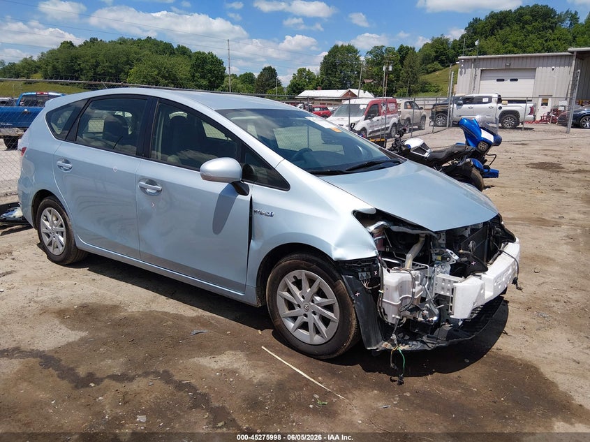 Vin: jtdzn3eu4e3325729, lot: 45773822, toyota prius v two 2014 img_1