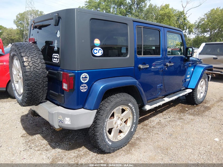 2009 Jeep Wrangler Unlimited Sahara VIN: 1J4GA59119L754275 Lot: 45275999