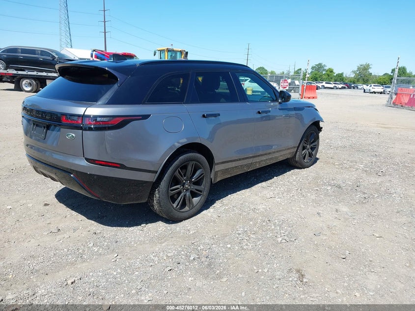 Vin: salyk2ex8la241603, lot: 45773836, land rover range rover velar p250 r-dynamic s 20204