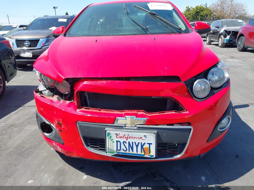 2015 Chevrolet Sonic Ltz Auto VIN: 1G1JE5SB1F4212126 Lot: 45276019