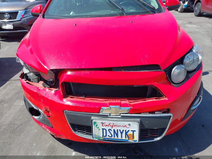 2015 Chevrolet Sonic Ltz Auto VIN: 1G1JE5SB1F4212126 Lot: 45276019