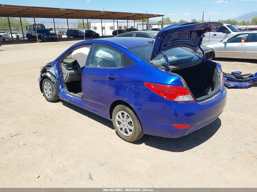 Vin: kmhct4ae1du548301, lot: 45773885, hyundai accent gls 20133