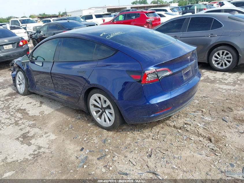 Vin: 5yj3e1eb2pf635926, lot: 45773935, tesla model 3 long range dual motor all-wheel drive 20233