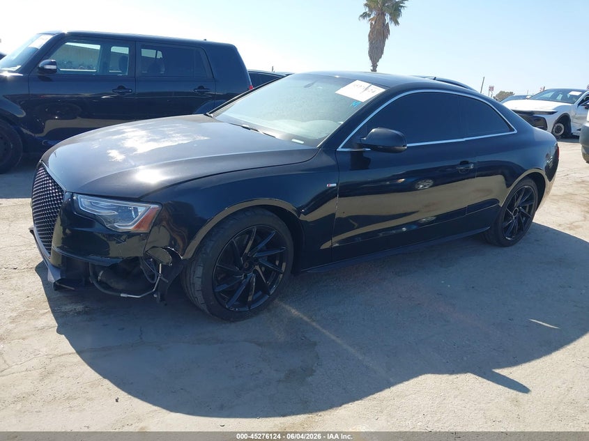 Vin: wauwfafr2ea016560, lot: 45773948, audi a5 2.0t premium 20142