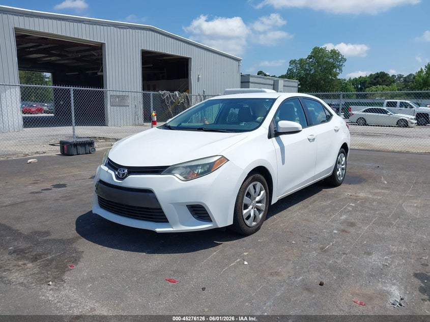 2016 Toyota Corolla Le 2T1BURHE0GC487153 photo 1
