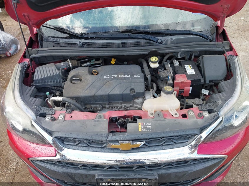 2020 Chevrolet Spark Fwd Ls Automatic VIN: KL8CB6SA6LC472747 Lot: 45276143