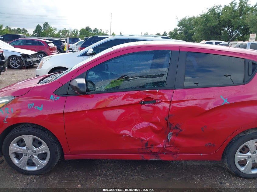 2020 Chevrolet Spark Fwd Ls Automatic VIN: KL8CB6SA6LC472747 Lot: 45276143