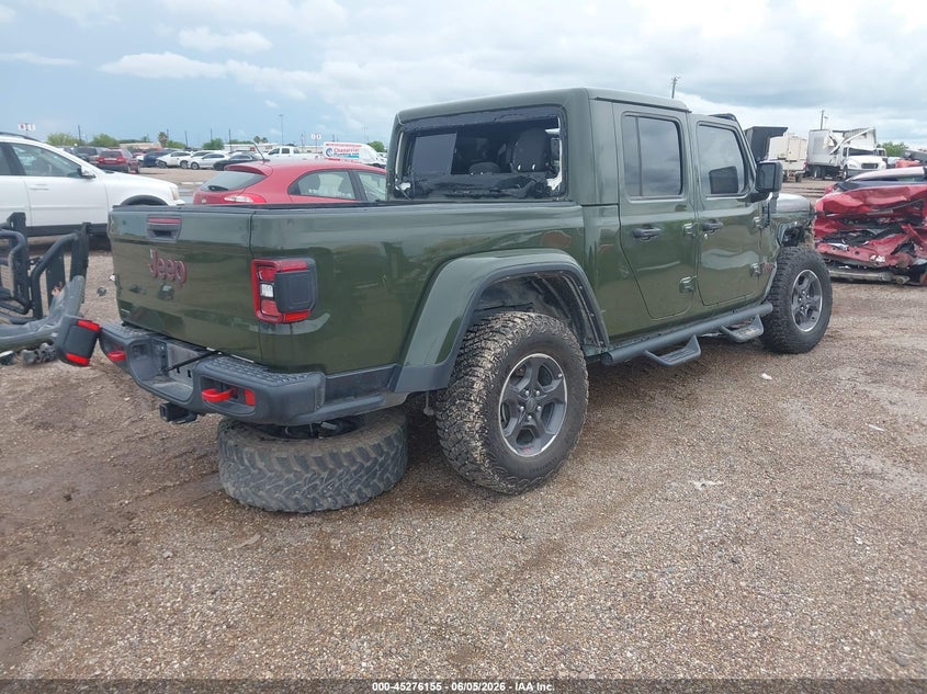 2022 JEEP GLADIATOR 3.0L V-6 DI, DOHC, T(VIN: 1C6JJTBM9NL108035