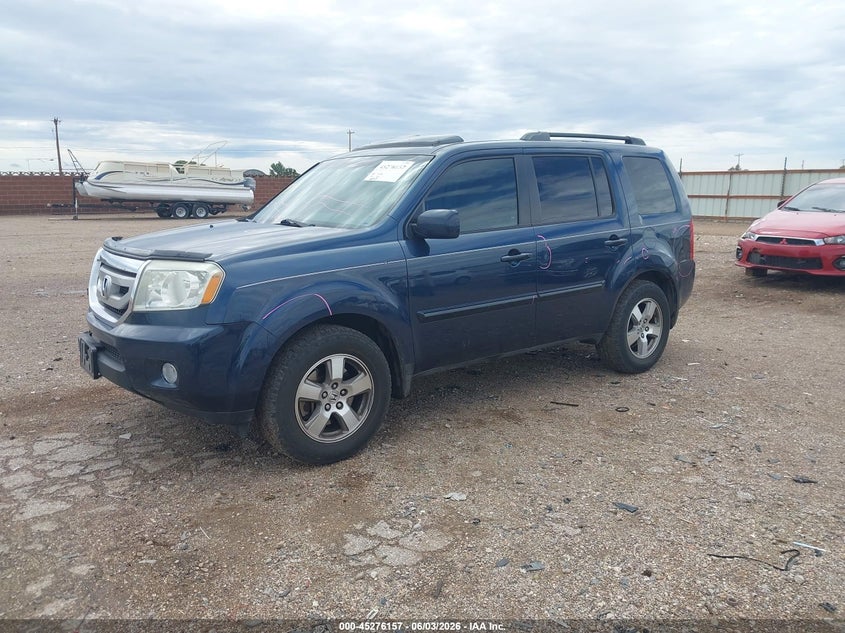 2009 Honda Pilot Ex-L 5FNYF48569B046259 photo 1