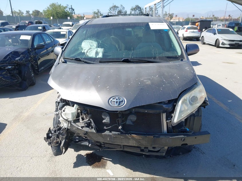 2011 TOYOTA SIENNA VAN 3.5L V-6 DOHC, VVT, 265HP