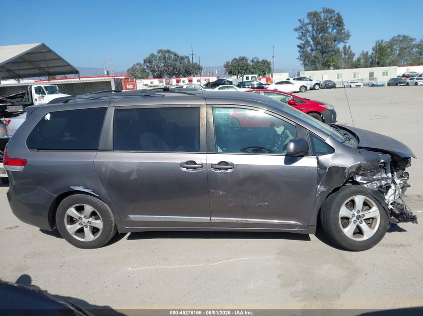 2011 TOYOTA SIENNA VAN 3.5L V-6 DOHC, VVT, 265HP