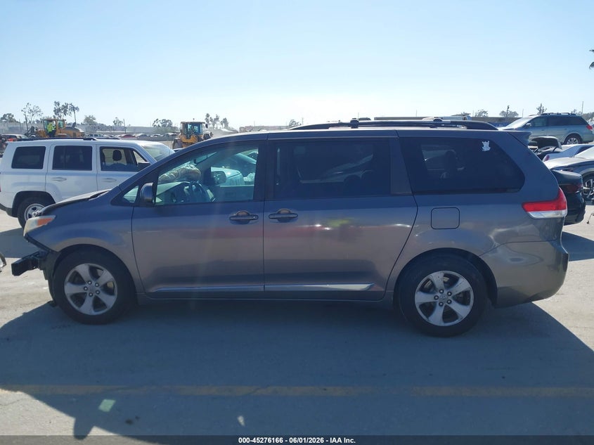 2011 TOYOTA SIENNA VAN 3.5L V-6 DOHC, VVT, 265HP