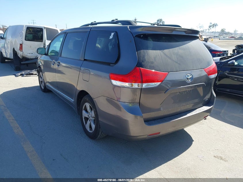 2011 TOYOTA SIENNA VAN 3.5L V-6 DOHC, VVT, 265HP