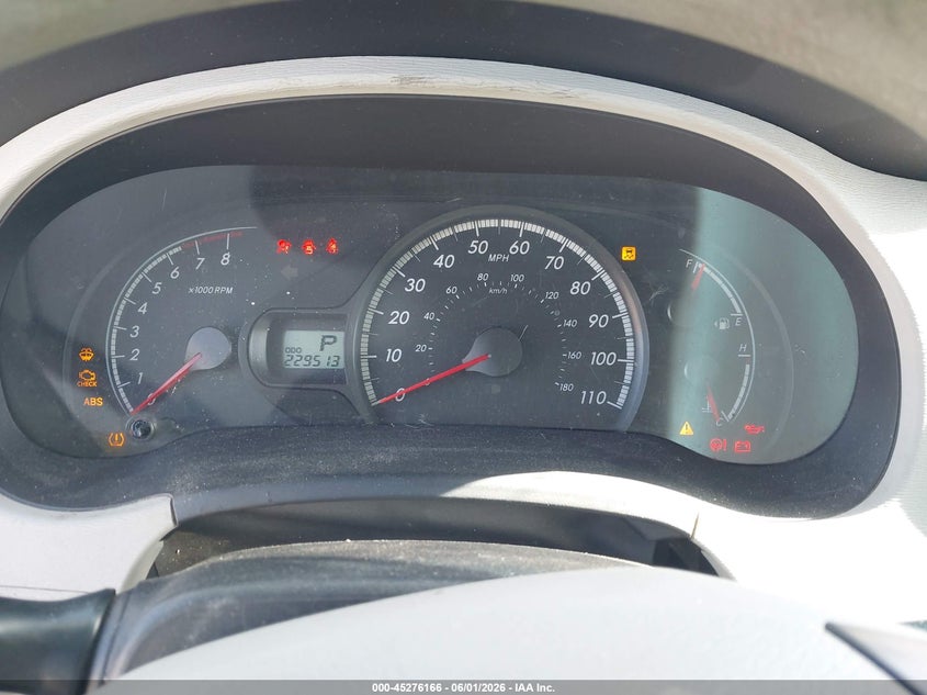2011 TOYOTA SIENNA VAN 3.5L V-6 DOHC, VVT, 265HP