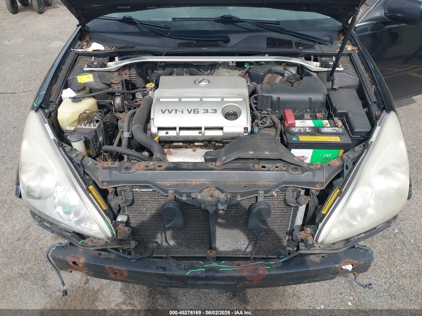 2004 Lexus Es 330 VIN: JTHBA30GX45031297 Lot: 45276169
