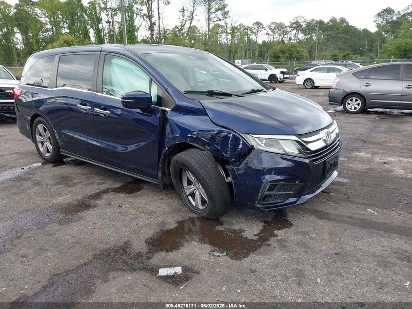 Vin: 5fnrl6h51lb000595, lot: 45773997, honda odyssey ex 2020 img_1