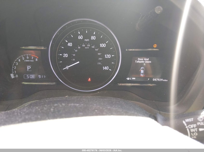 2020 Honda Hr-V 2Wd Ex VIN: 3CZRU5H50LM709287 Lot: 45276176