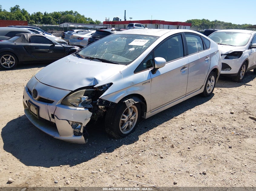 Vin: jtdkn3du3b5341973, lot: 45774006, toyota prius two 20112