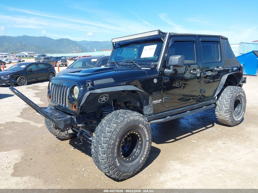 Vin: 1c4hjwfgxdl647596, lot: 45774029, jeep wrangler unlimited rubicon 20132