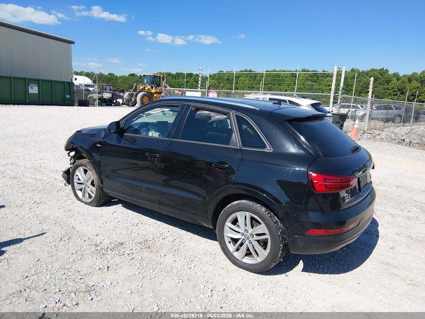 Vin: wa1eccfs1jr029229, lot: 45774042, audi q3 2.0t premium/2.0t sport premium 20183