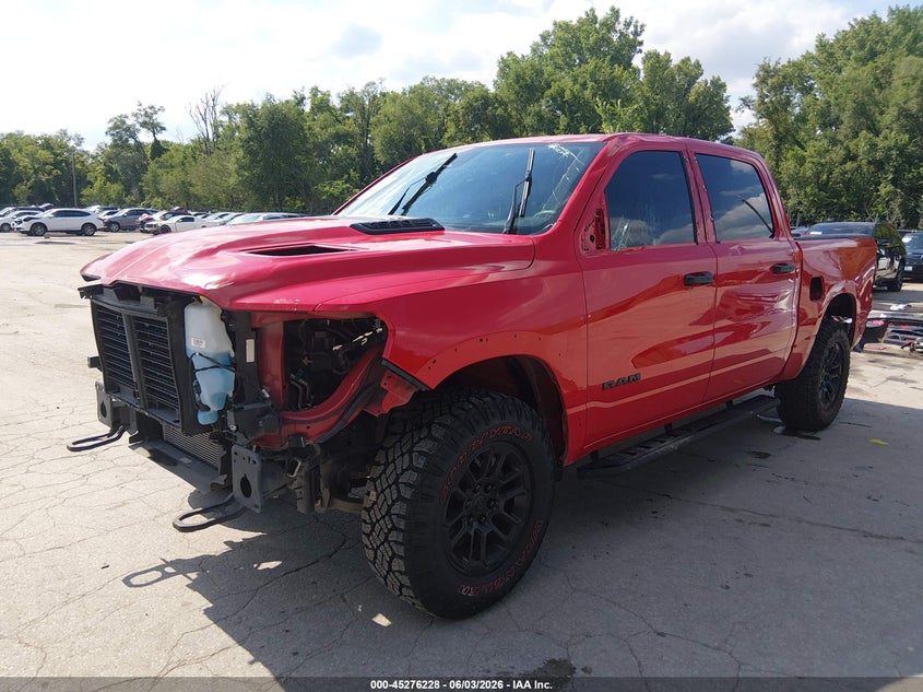 Vin: 1c6srflp8sn584476, lot: 45774052, ram 1500 rebel  4x4 5'7 box 20252