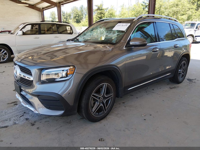 Vin: w1n4m4hb9nw175895, lot: 45774053, mercedes-benz glb 250 4matic 20222