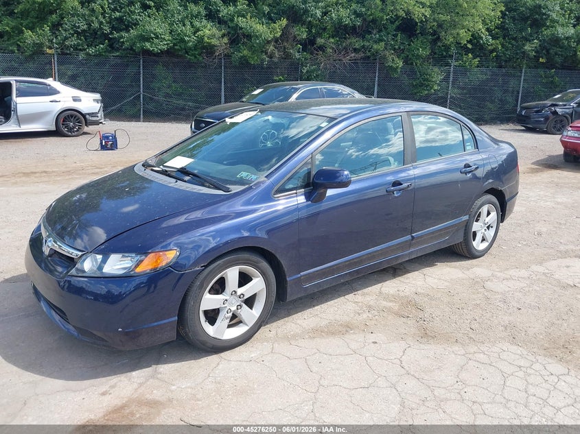 1HGFA16538L026104 2008 HONDA CIVIC LX photo 1