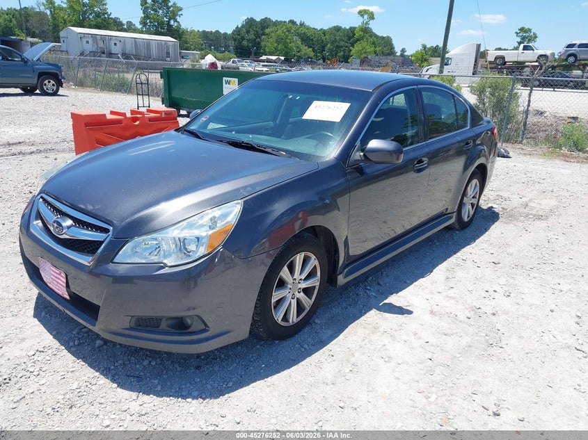 2012 SUBARU LEGACY auction photo 2