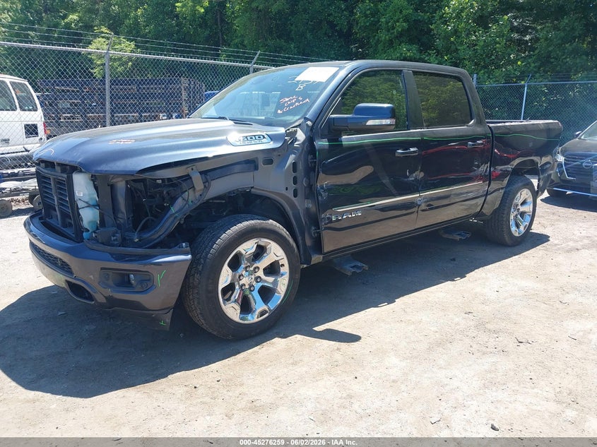 Vin: 1c6rreft1kn642137, lot: 45774083, ram 1500 big horn/lone star  4x2 5'7 box 20192