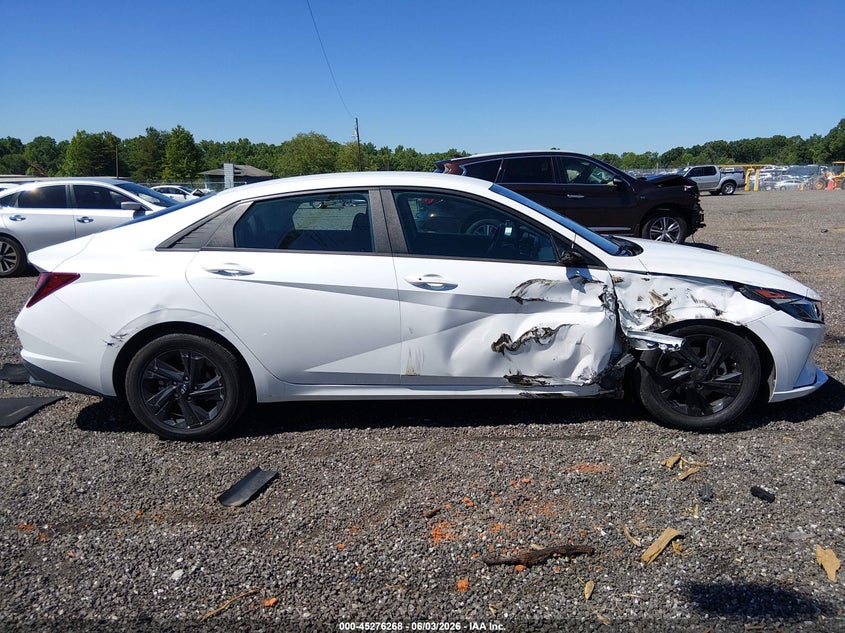 2022 Hyundai Elantra Sel VIN: 5NPLS4AG2NH059779 Lot: 45276268