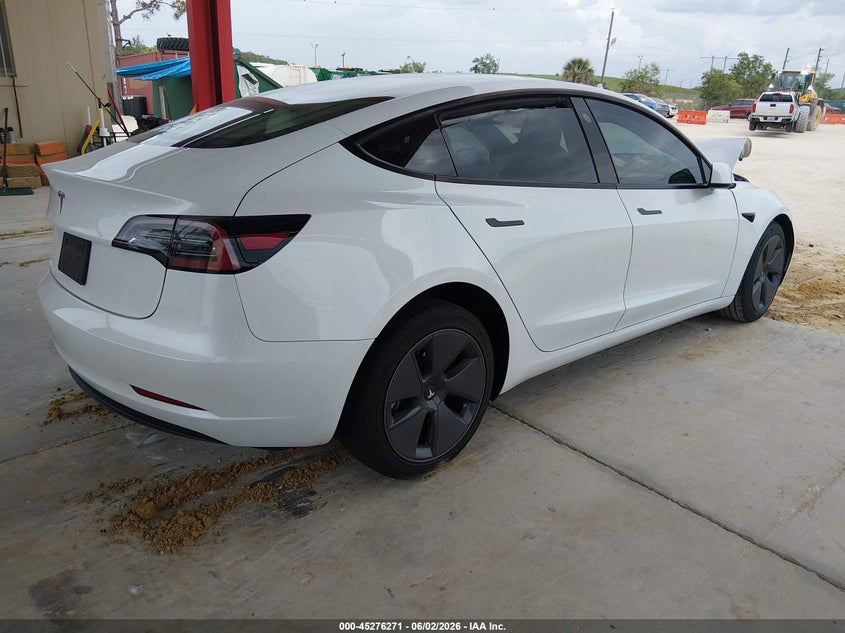 Vin: 5yj3e1eaxpf493901, lot: 45774095, tesla model 3 rear-wheel drive 20234