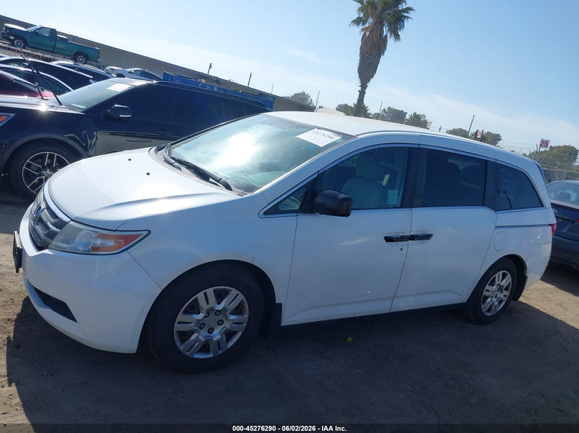 2013 Honda Odyssey Lx VIN: 5FNRL5H28DB068703 Lot: 45276290