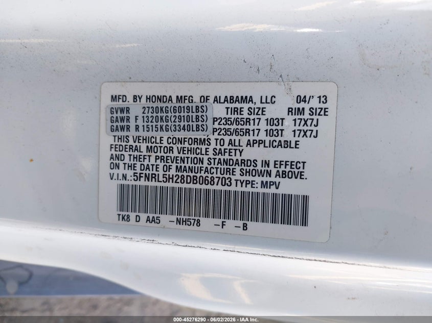 AtlanticExpress - Honda Odyssey
