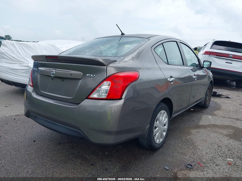 Vin: 3n1cn7ap7hl810097, lot: 45774133, nissan versa 1.6 sv 20174