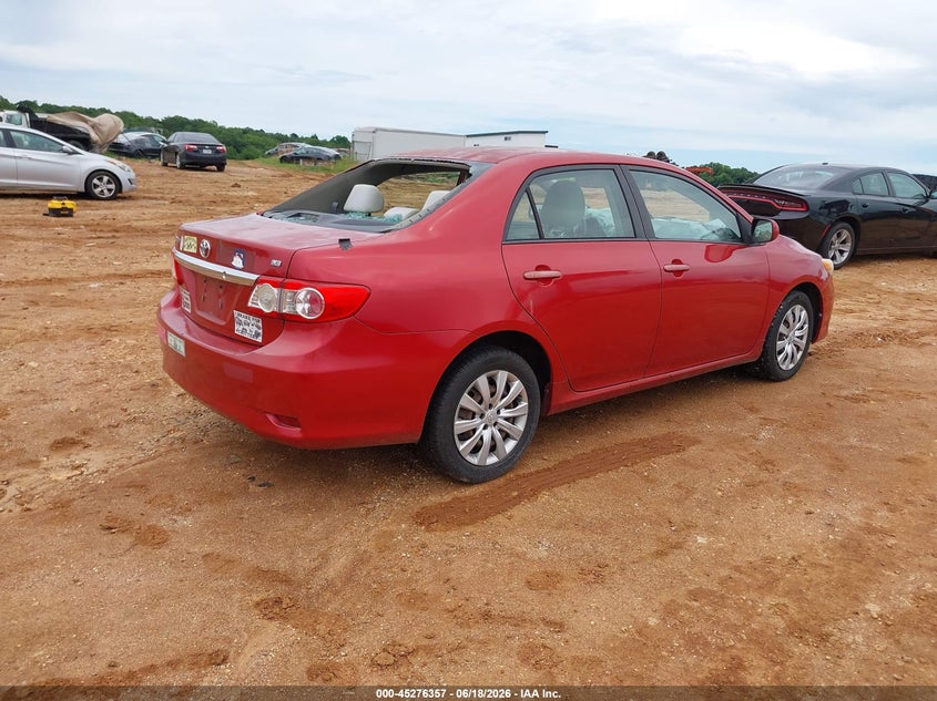 Vin: 2t1bu4ee8cc769591, lot: 45774182, toyota corolla le 20124