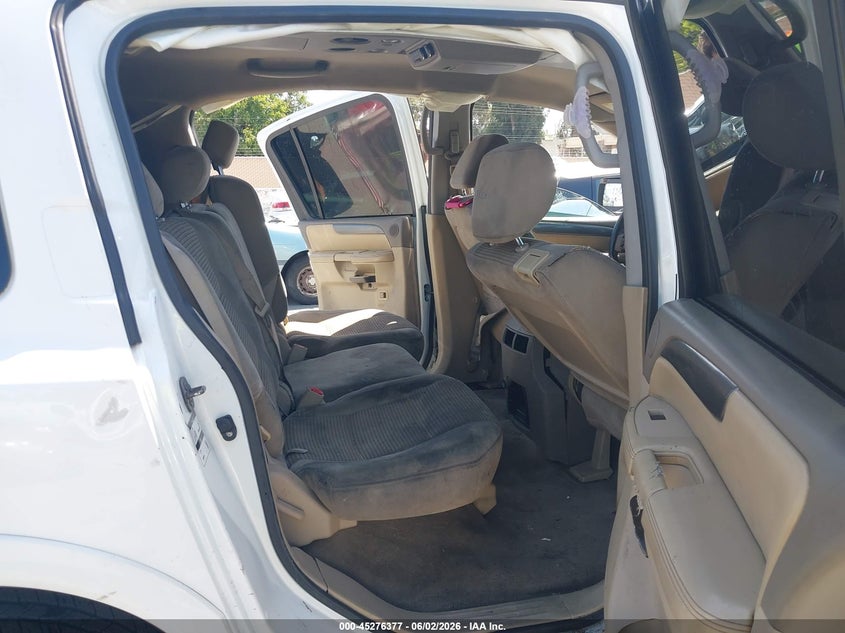 2011 Nissan Armada Sv VIN: 5N1AA0NC2BN611461 Lot: 45276377