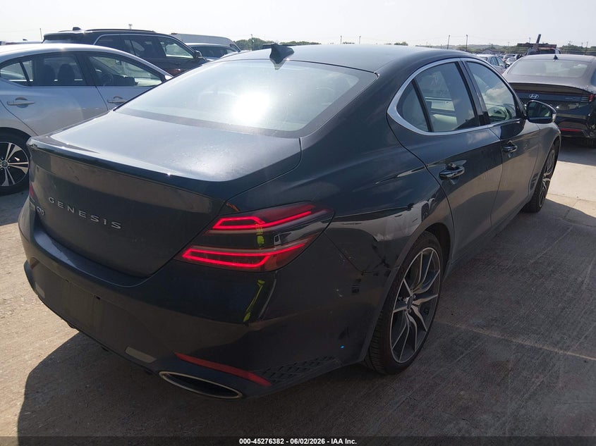Vin: kmtg34sc3su149343, lot: 45774206, genesis g70 2.5t rwd 20254