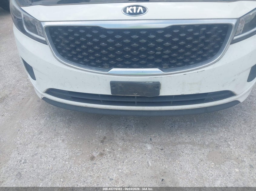 2016 Kia Sedona Lx VIN: KNDMB5C16G6099962 Lot: 45276383