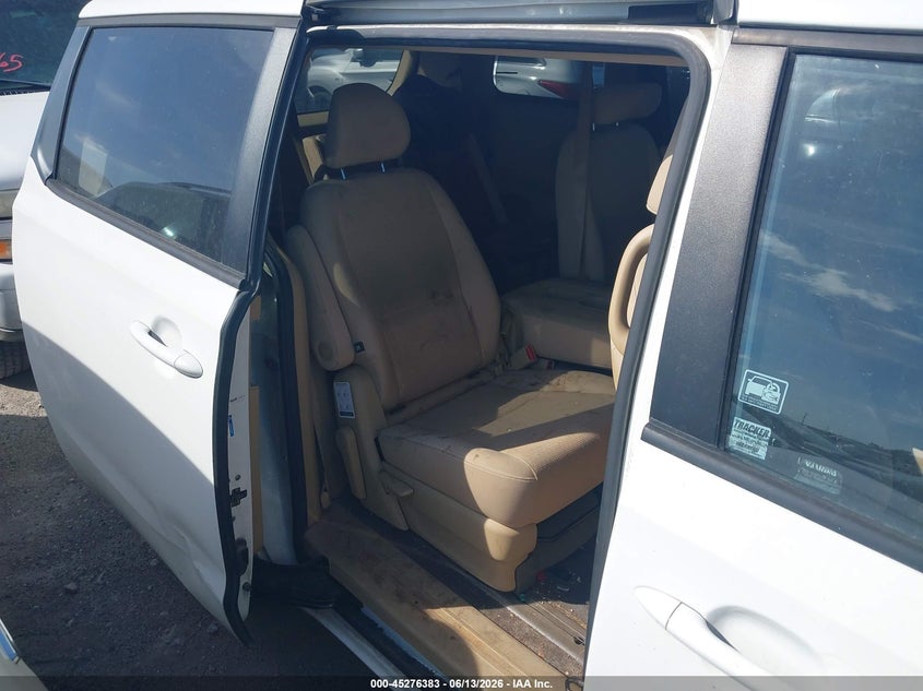 2016 Kia Sedona Lx VIN: KNDMB5C16G6099962 Lot: 45276383