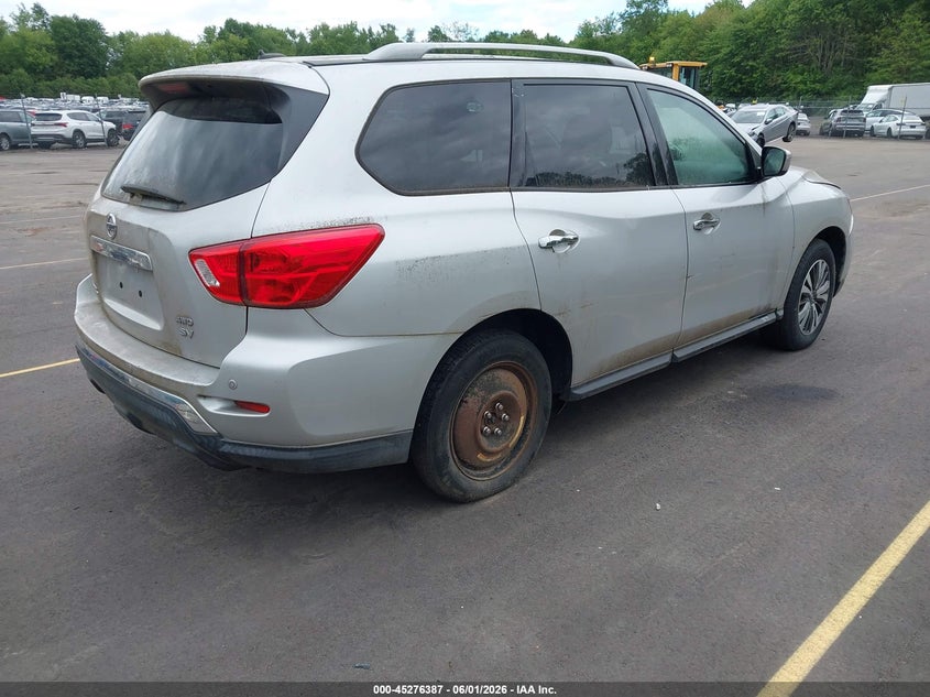 Vin: 5n1dr2mmxhc602202, lot: 45774211, nissan pathfinder platinum/s/sl/sv 20174