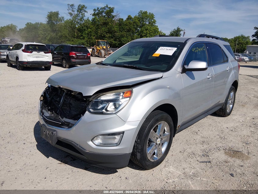 Vin: 2gnalcek0g1131815, lot: 45774229, chevrolet equinox lt 20162