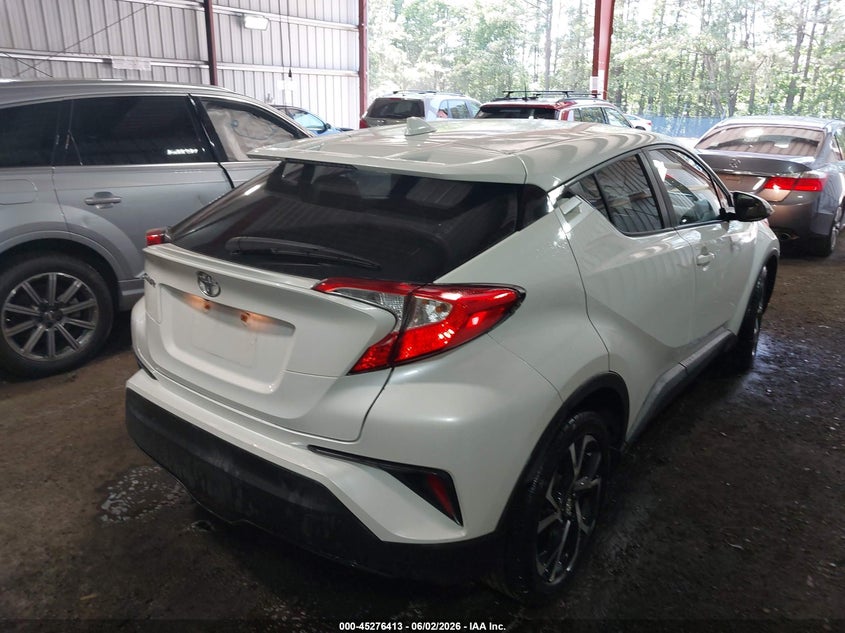 Vin: nmtkhmbx0jr013170, lot: 45774237, toyota c-hr xle premium 20184