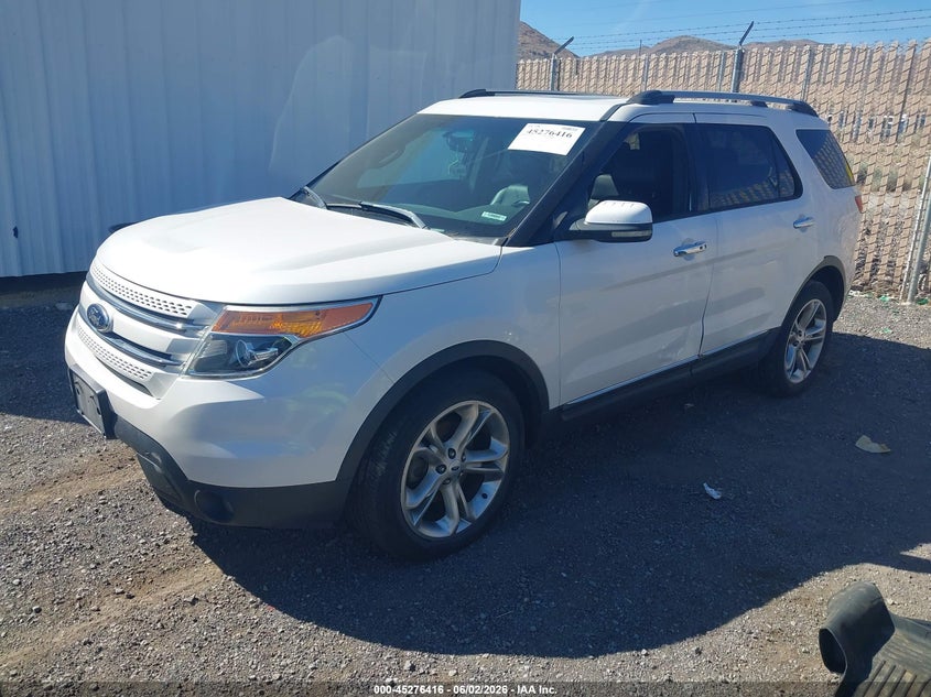 2013 Ford Explorer Limited 1FM5K8F87DGA19908 photo 1