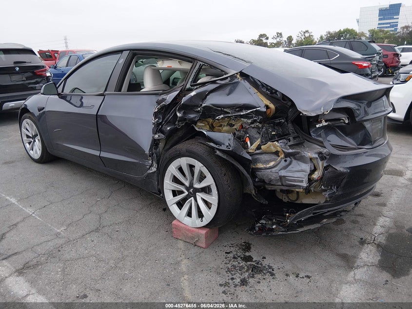 Vin: 5yj3e1ea5pf496737, lot: 45774279, tesla model 3 rear-wheel drive 20233