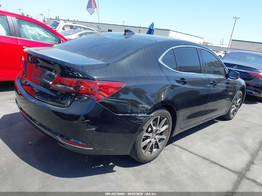 Vin: 19uub3f59ga003176, lot: 45774284, acura tlx v6 tech 20164