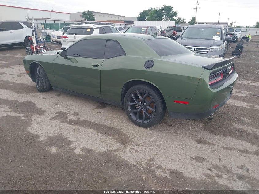 Vin: 2c3cdzag8ph696165, lot: 45774307, dodge challenger sxt 20233