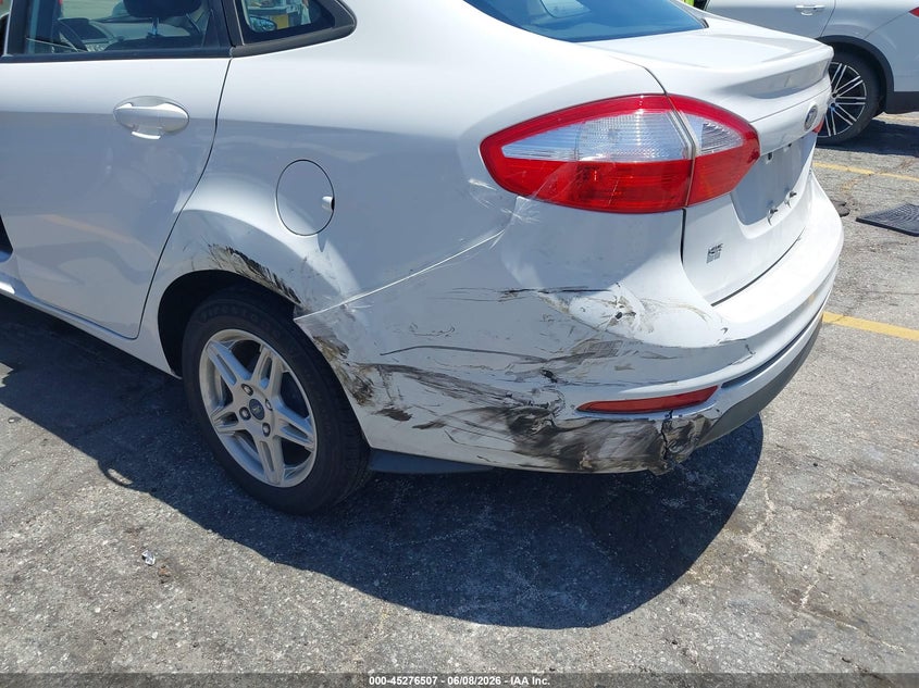 2019 FORD FIESTA SEDAN 1.6L I-4 DOHC, VVT, 120HP