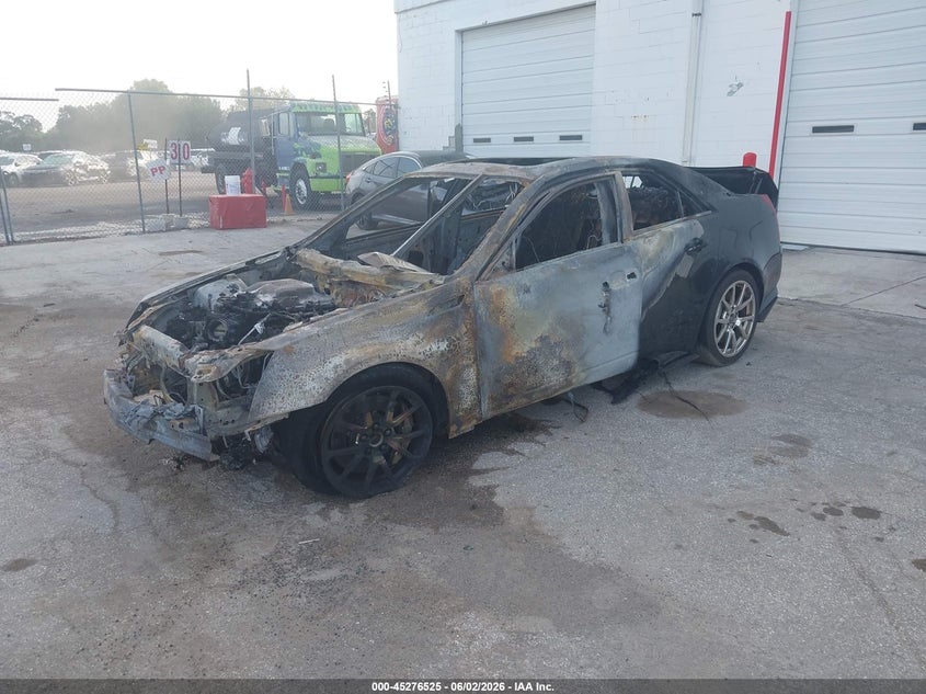 Vin: 1g6dv5ep3b0160871, lot: 45774349, cadillac cts-v 20112