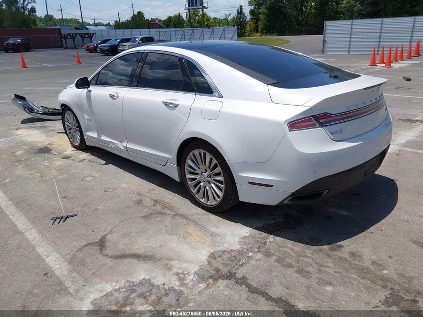 Vin: 3ln6l2g98gr612227, lot: 45774374, lincoln mkz 20163